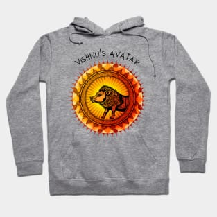 Varaha | Vishnu's Avatar | Boar God |Hinduism God Hoodie